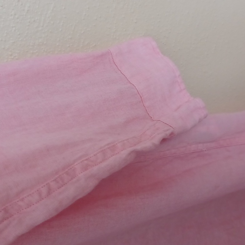 Frank & Eileen Dusty Rose Button-Front Maxi Shirt Dress - Picture 10 of 15